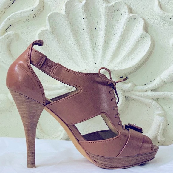 Coach Sofia Platform Sandal in Caramel Matte - Picture 3 of 13